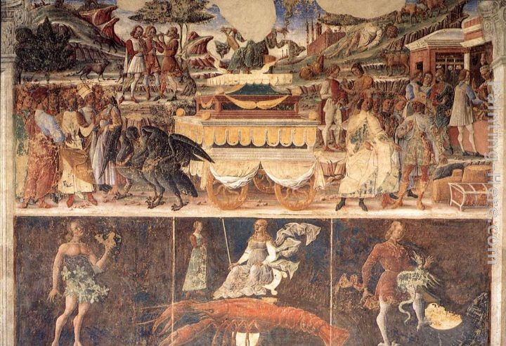 Cosme Tura Allegory of June Triumph of Mercury